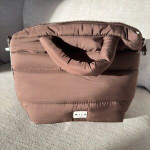 NWT- Wilo the Label - mini tote puffer bag